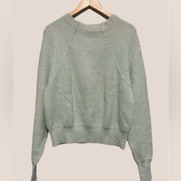 Free People | Too Good Mock Neck Pullover Mint Green - Picture 2 of 9